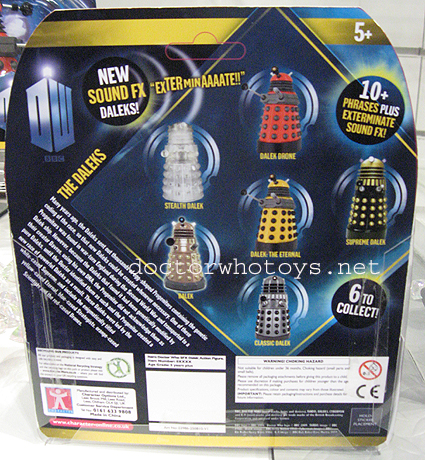 Sound FX Daleks Cardback